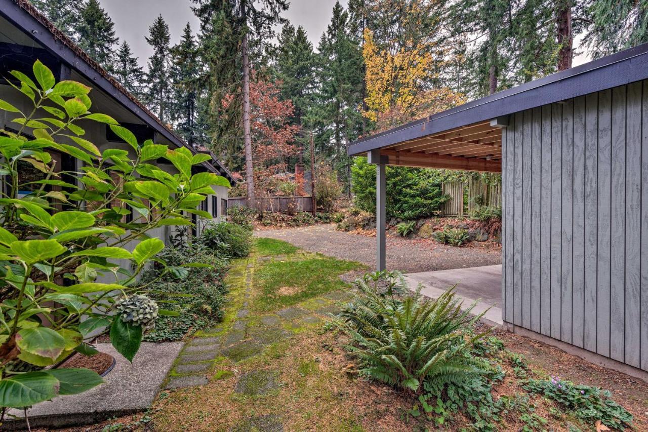 Updated 1970S Island Bungalow, 8 Miles To Seattle! Villa Mercer Island Kültér fotó