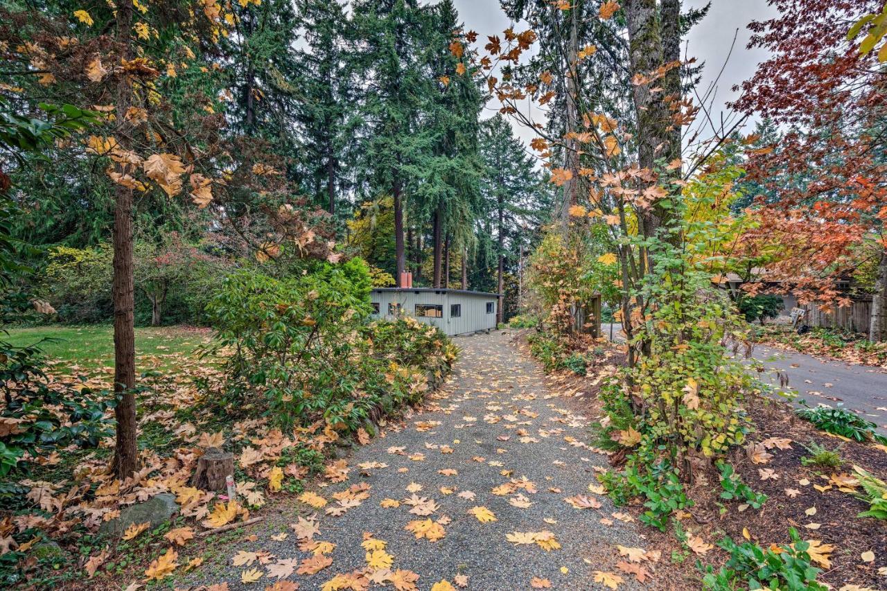 Updated 1970S Island Bungalow, 8 Miles To Seattle! Villa Mercer Island Kültér fotó